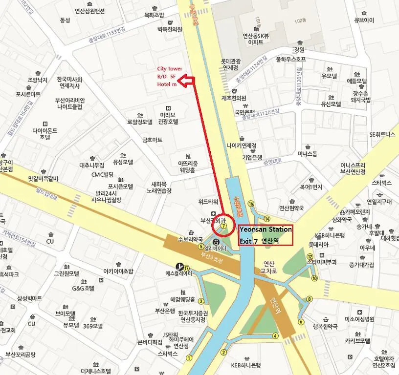 ** Motel Hotel M Busan South Korea